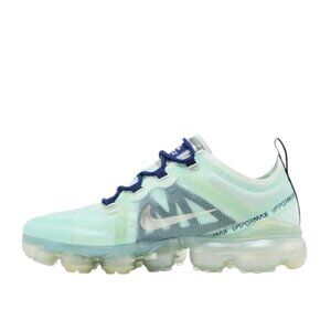 Nike Women's Blue Mint Air VaporMax 2019 Mesh Athletic Running Shoes Size 8.5
